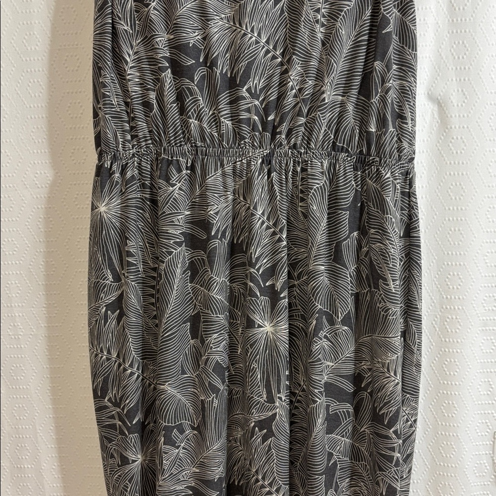 💫prAna Ayla Racerback Tank Dress, built-in bra with removable pads, Grey - Picture 6 of 12